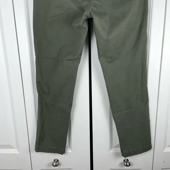 Abercrombie & Fitch Athletic Skinny Stretch Chino Pants Men’s 28x28 Army Green - Picture 9 of 13